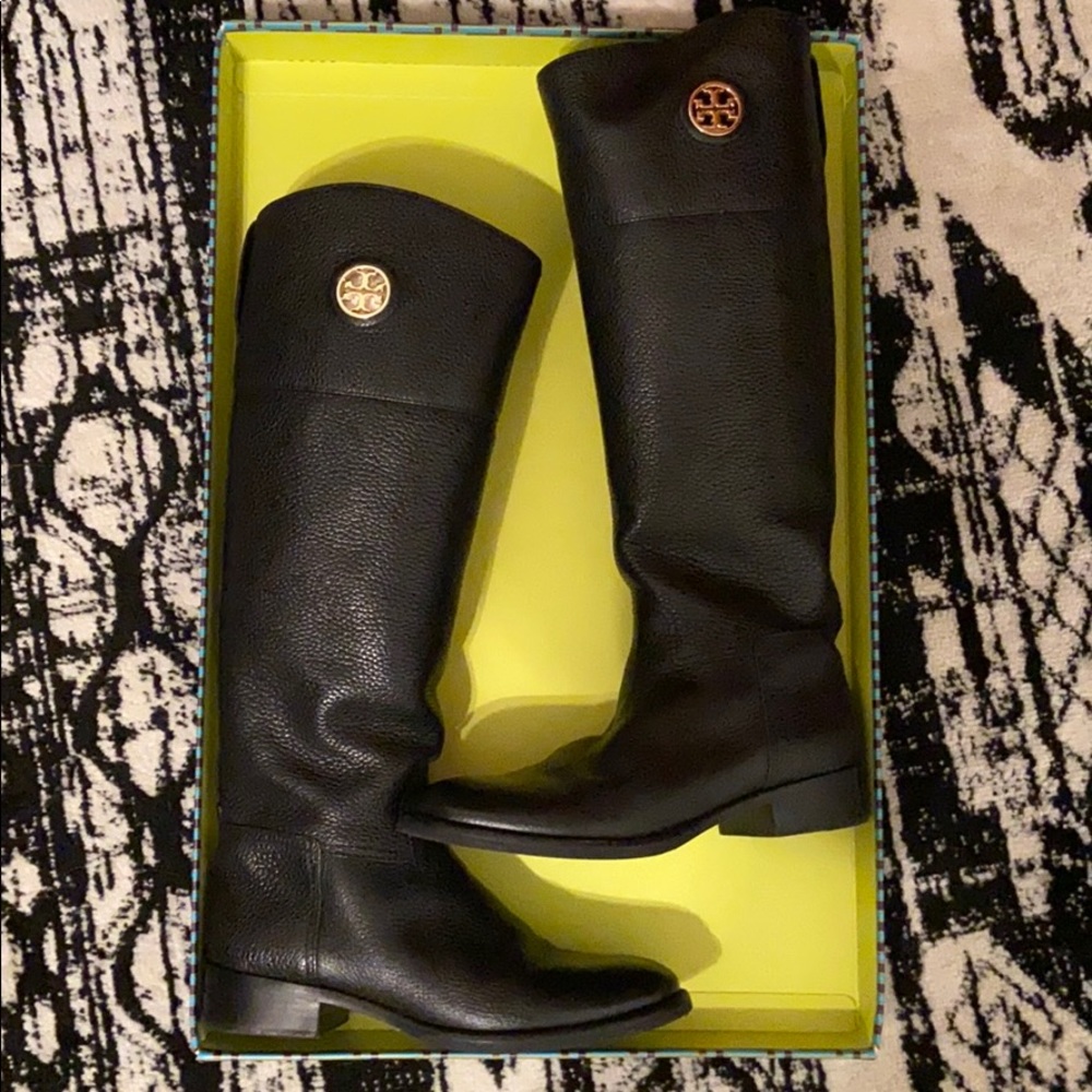 Tory Burch leather boots